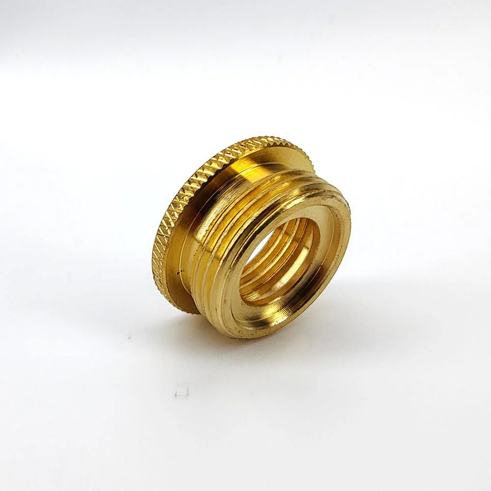 1/2 Inch Female x 3/4 Inch Male Reducing Bush Brass - Image 2