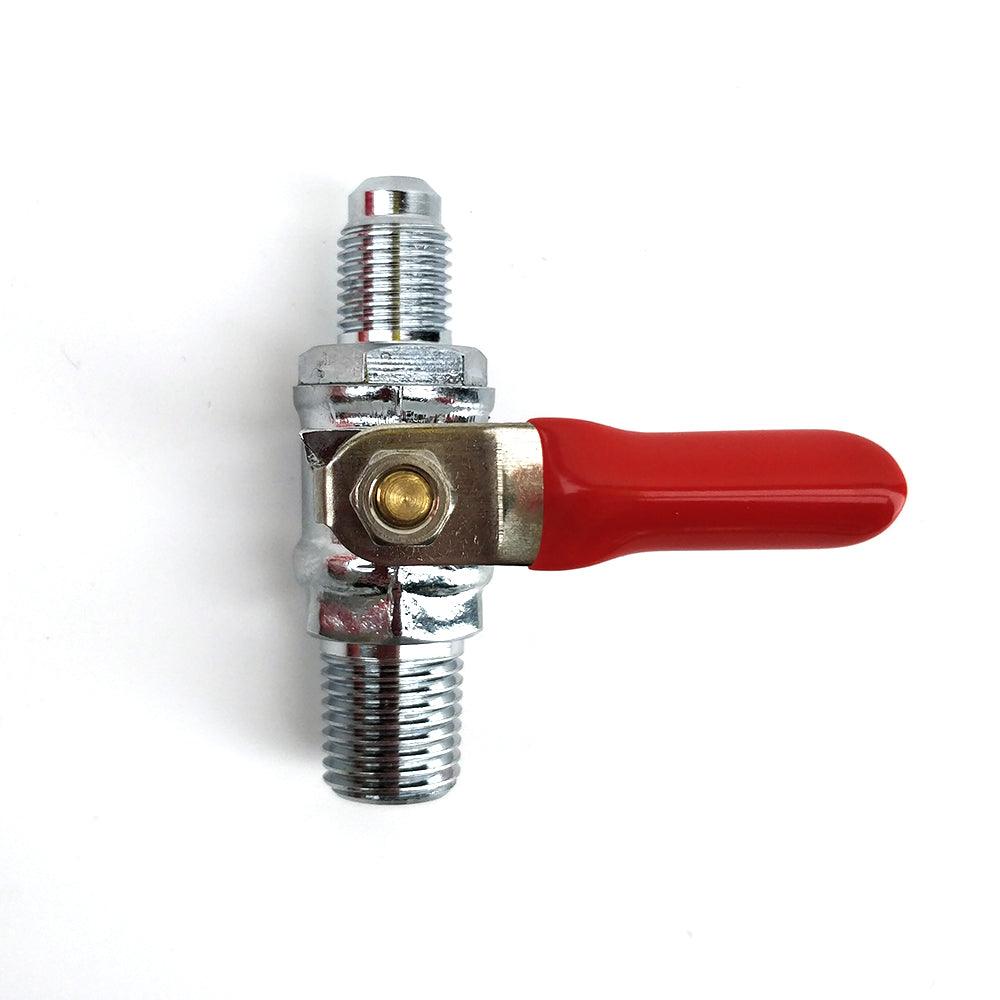 1/4 Inch NPT x MFL THREADED Ball Valve with Check Valve - Image 2