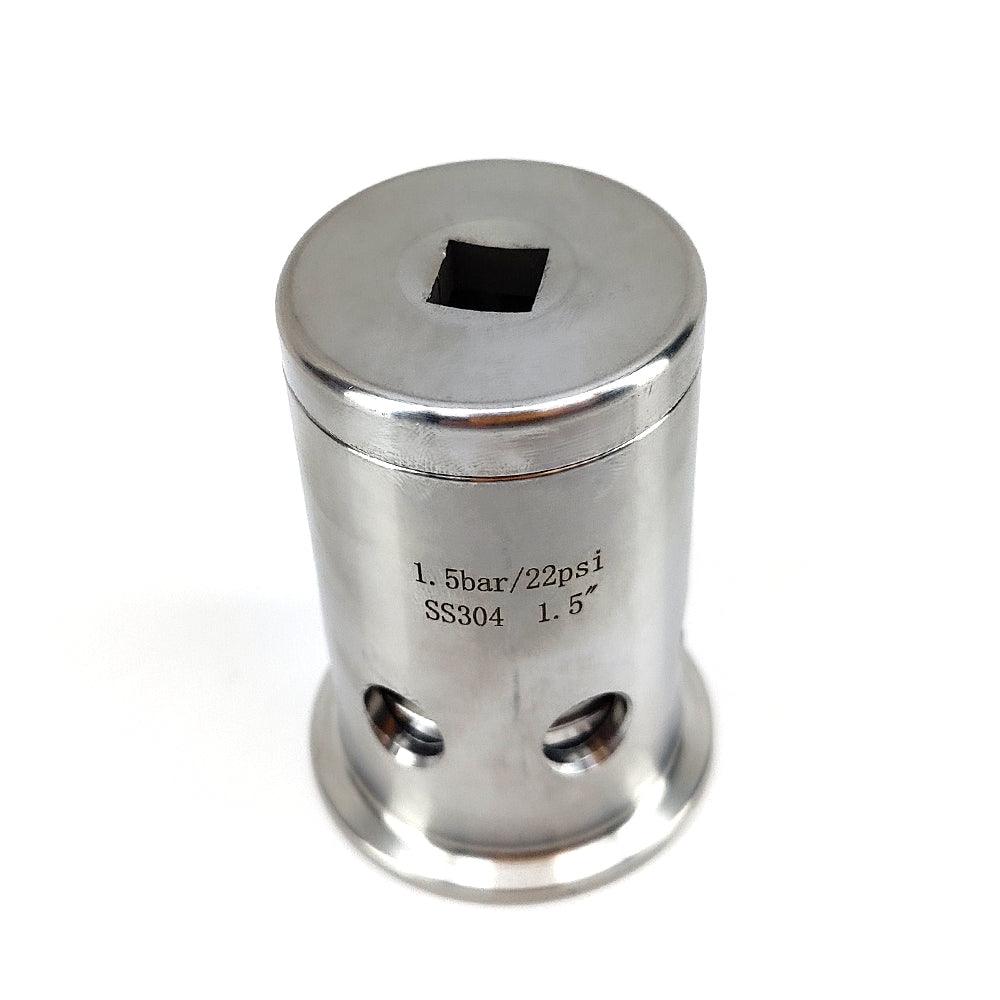 1.5 Inch TC - Pressure and Vacuum Relief Valve (1.5BAR-22psi) - Image 4