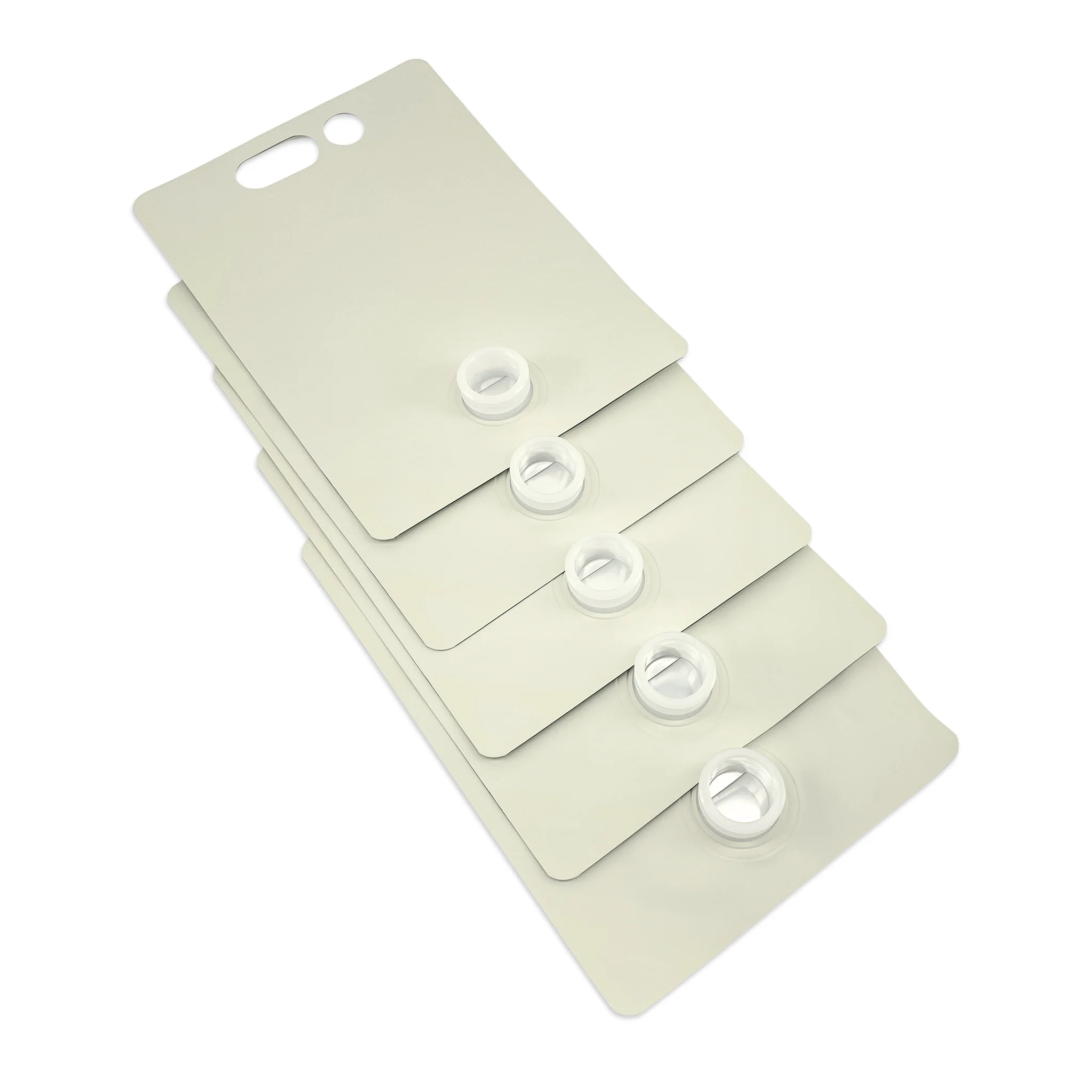 1.5L Blank Eggshell Stand Up Bladders (Pack of 5) - Image 3