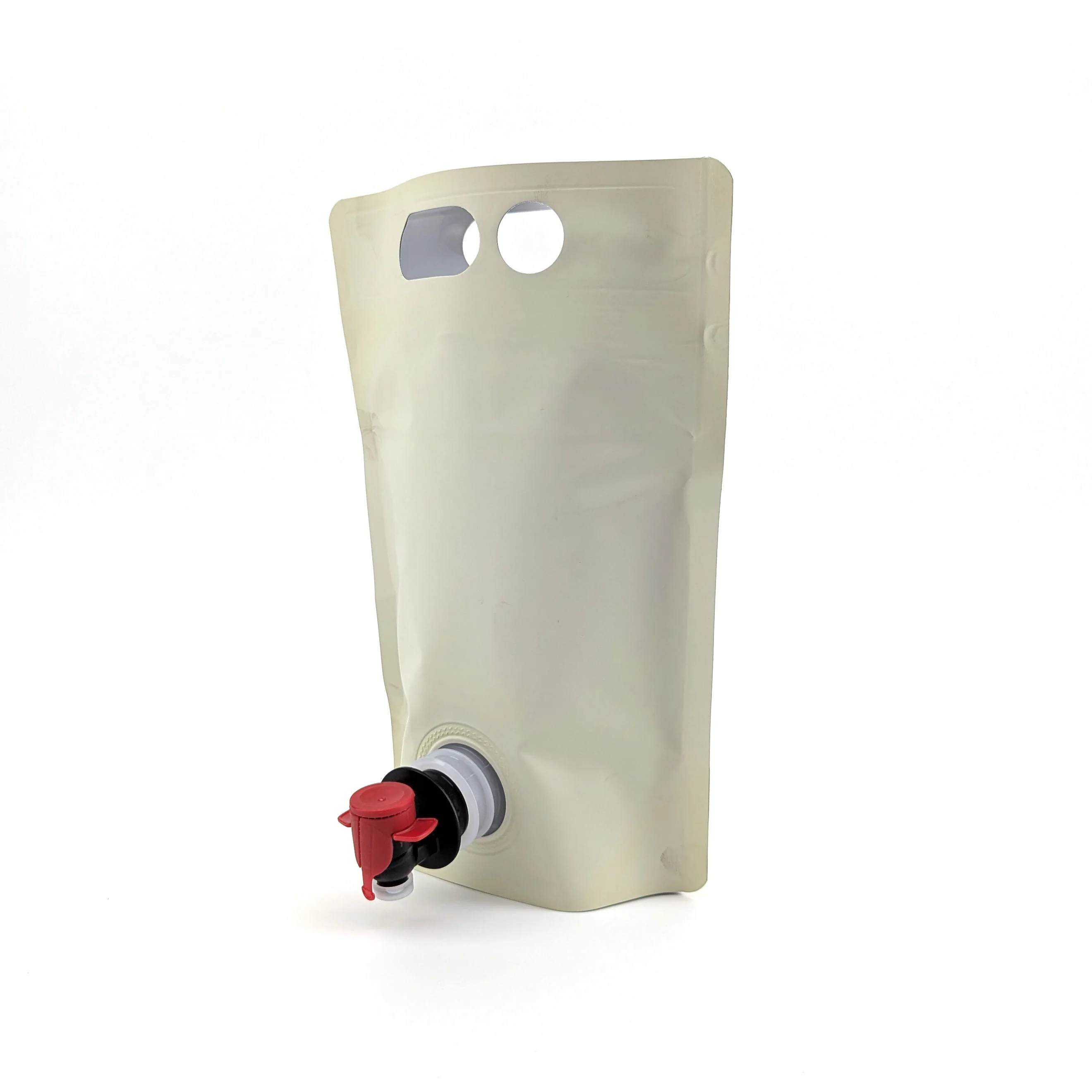 1.5L Blank Eggshell Stand Up Bladders (Pack of 5) - Image 4