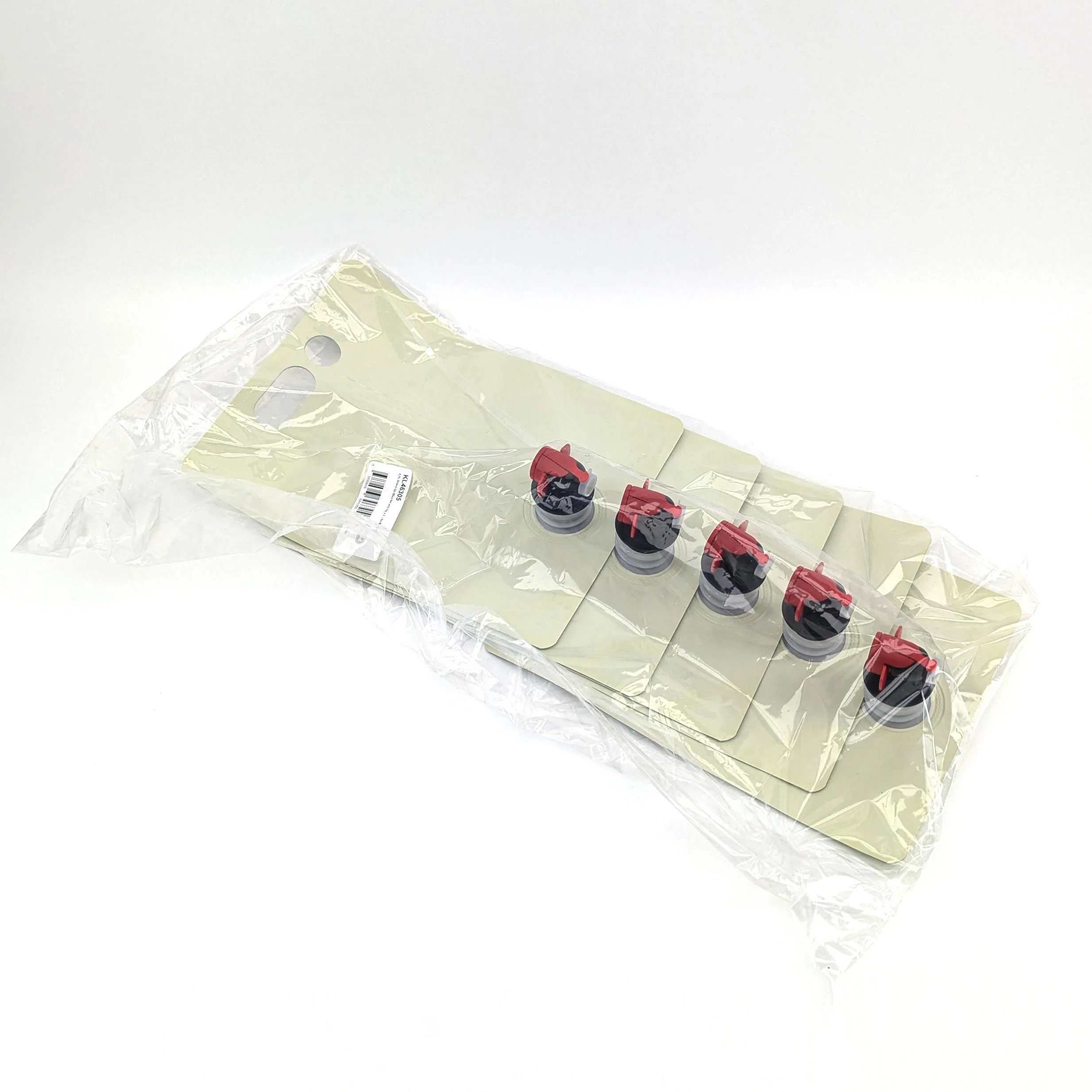 1.5L Blank Eggshell Stand Up Bladders with Tamper Sealed Tap (Pack of 5) - Image 4