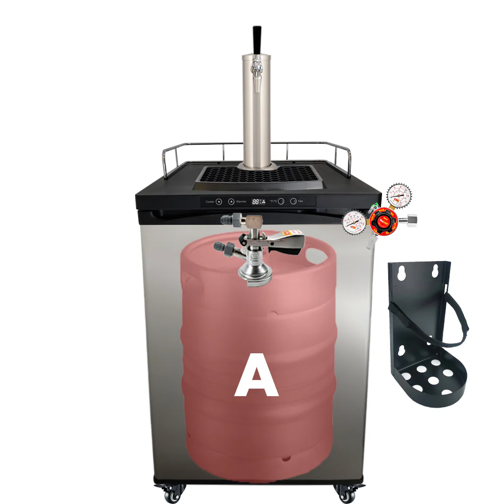 One Tap KegLand Kegerator - A-Type Draught Pack - Image 3