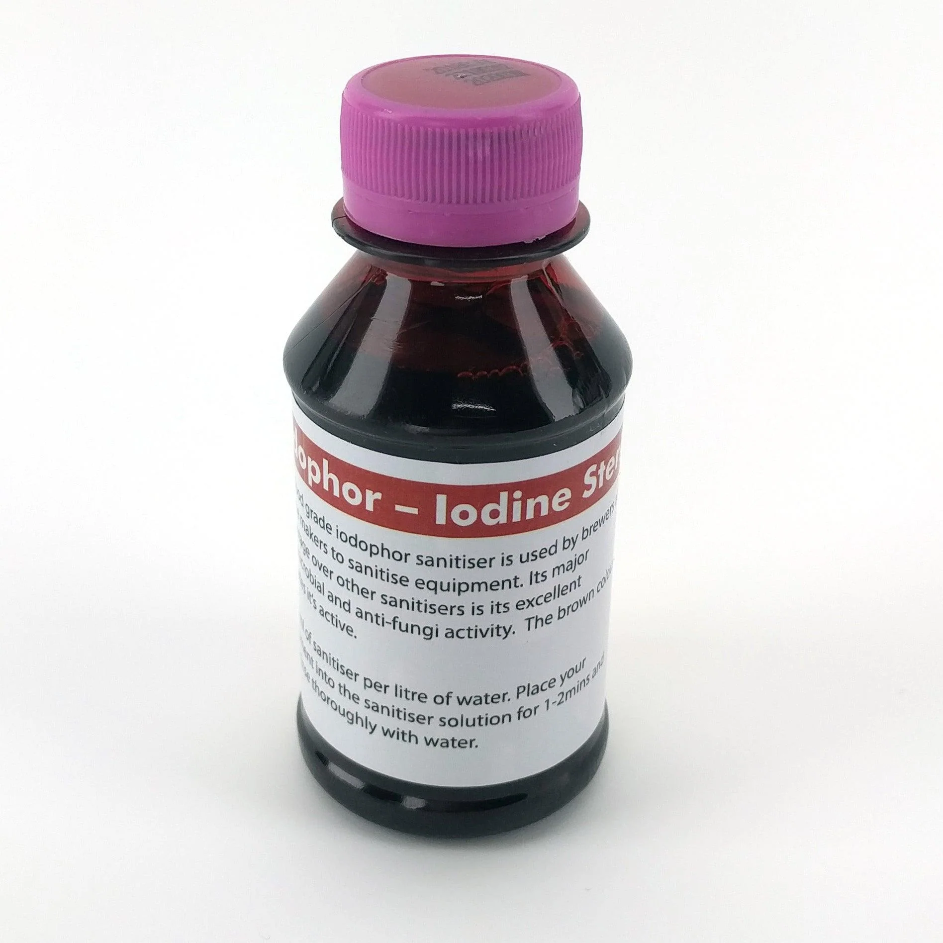 100ML Iodophor - Iodine Sanitising, Non-Rinse, Mash Conversion Check - Image 3