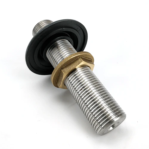 100mm 5/8 All Thread Shank (with Black Plastic Collar and 5/8 nut) - Image 2
