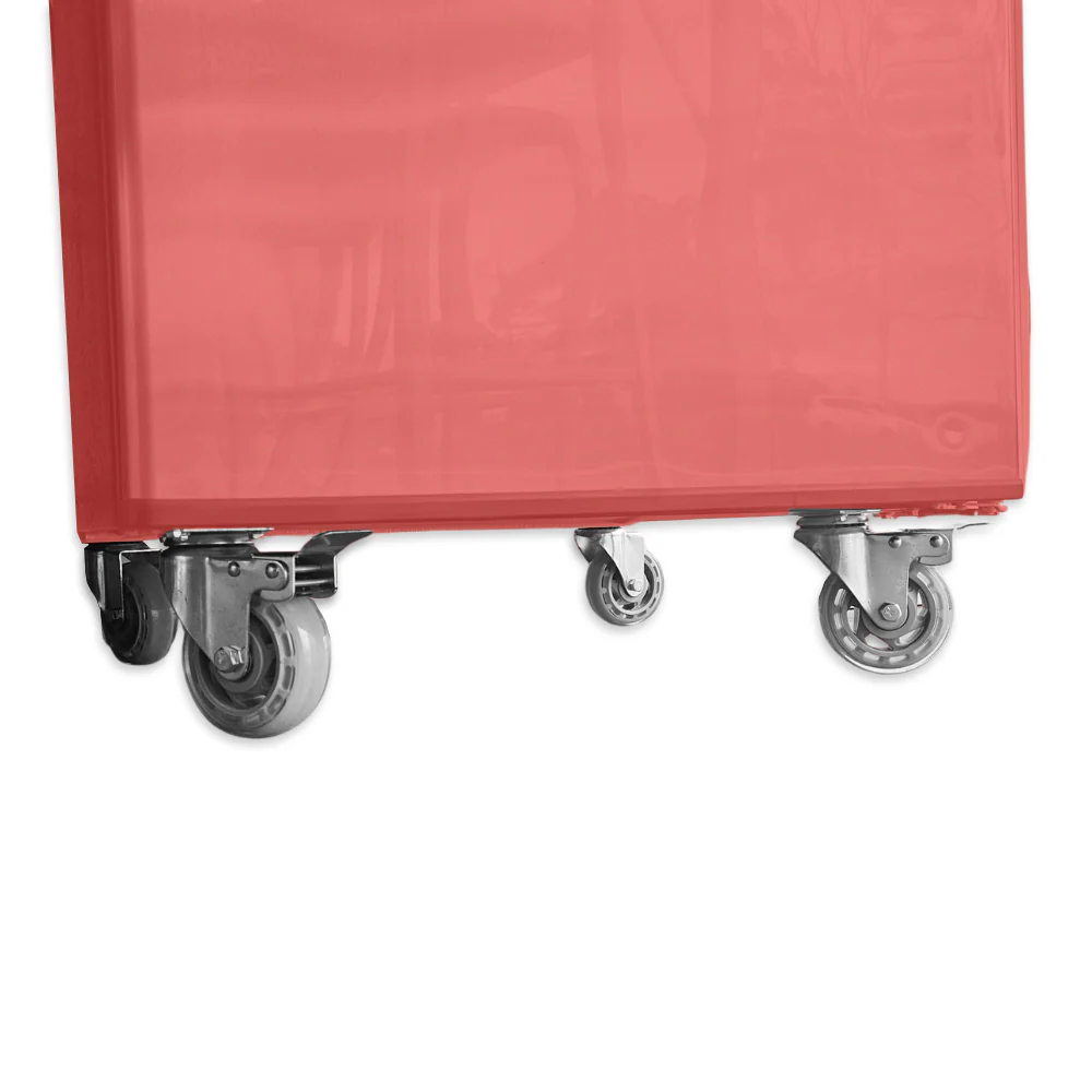 100mm Heavy Duty Castor Wheel Upgrade (4/set including 2 with brake) - Image 2