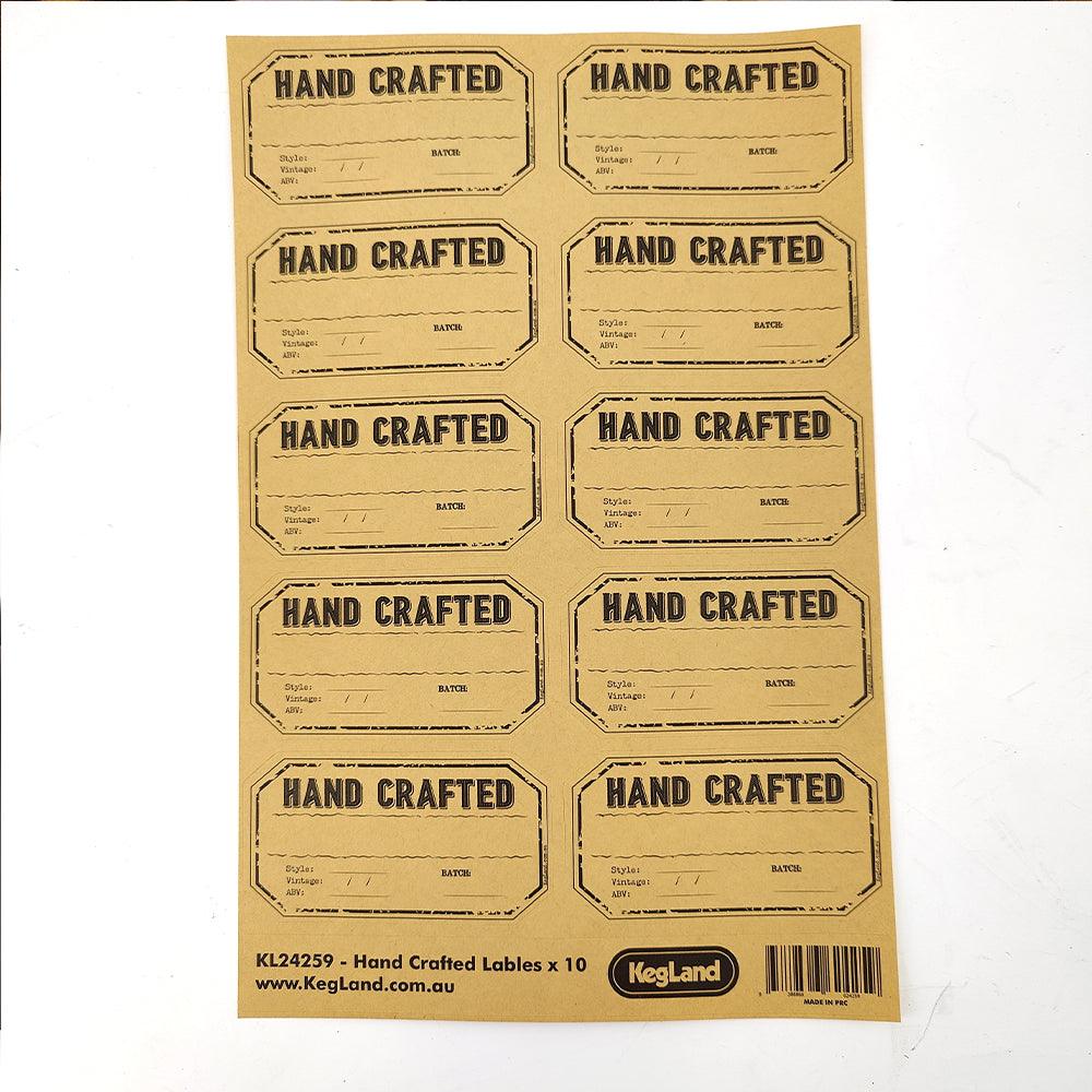 12 x 750mL Wine Bottles - Including Corks, Black Heat Shrink Sleeves & Hand Crafted Labels - Image 14