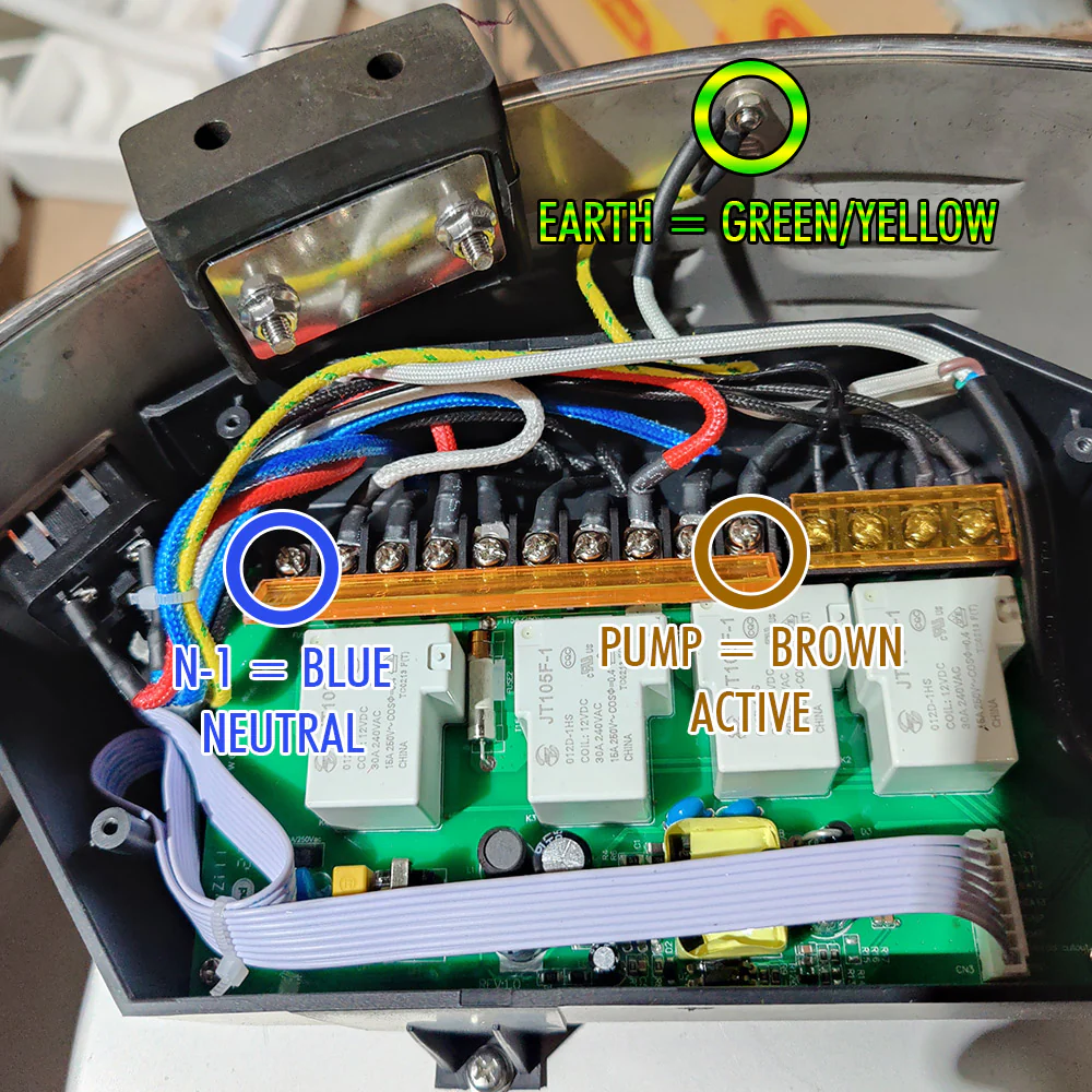 13mm Barbed 25 Watt High Temperature Magnetic Drive Pump (220-240v) - Image 4