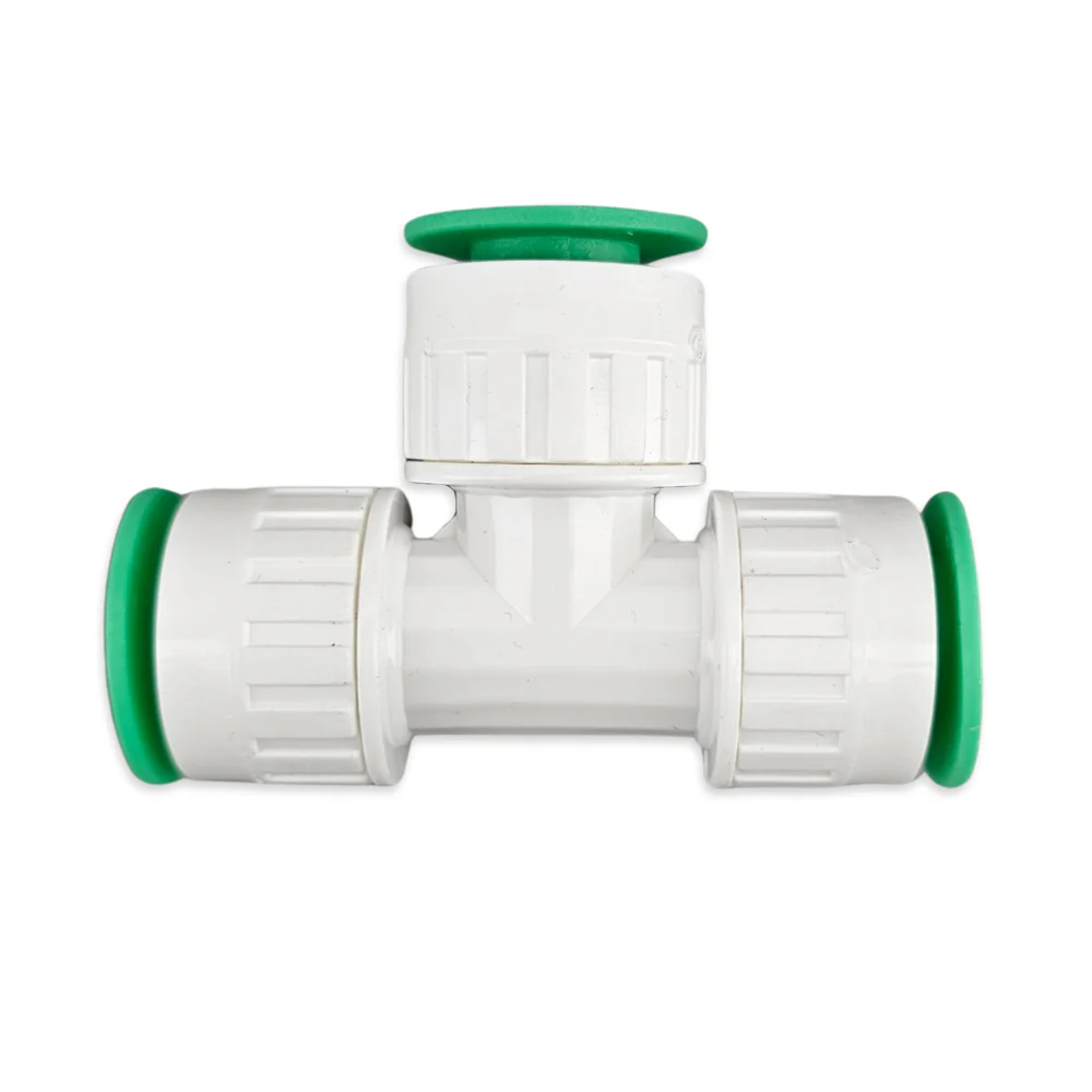16mm Push In Tee - Equal - (PN1.6) Irrigation / Pneumatic PPR - Image 2