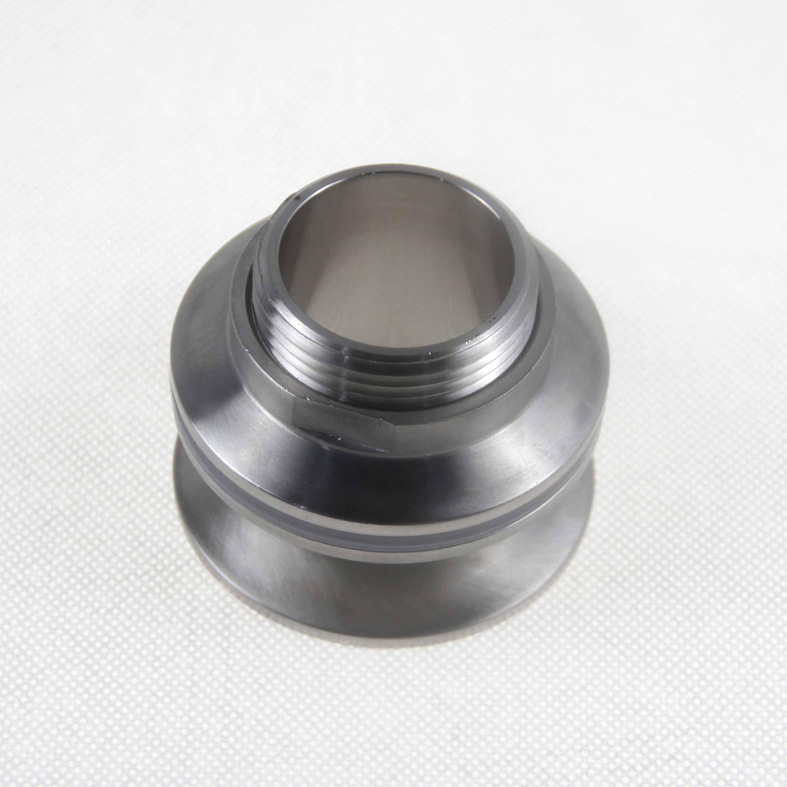 2 Inch TC Stainless Steel Bulkhead Adapter for 47mm Hole Distillation Lids - Image 3