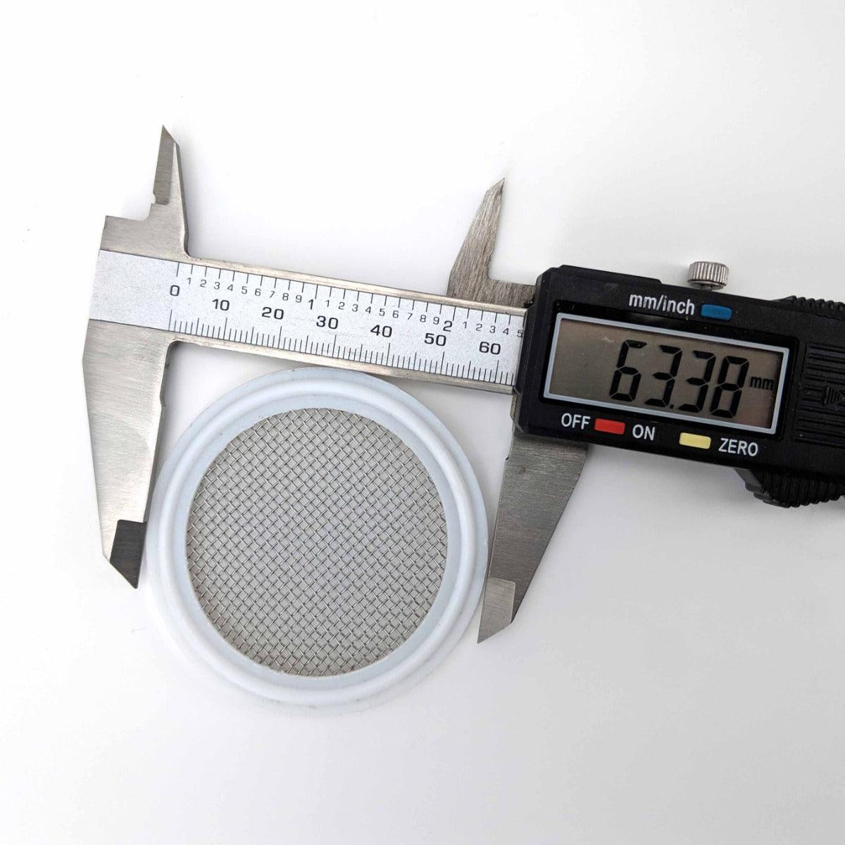 2 Inch TC Stainless Mesh Screen PTFE (Teflon & 16 mesh) - Image 2