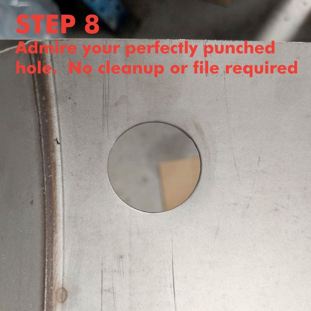 22mm Circular Round Hole Punch, Knockout Die - Image 11