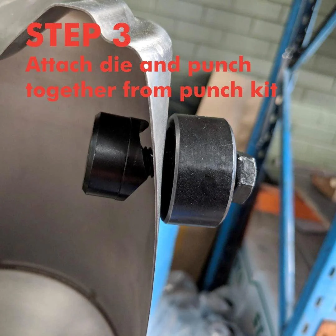 22mm Circular Round Hole Punch, Knockout Die - Image 6