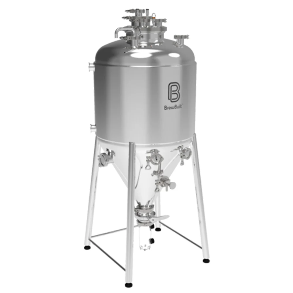 144L BrewBuilt X3 Uni Conical Fermenter - Jacketed Stainless Steel (38gal) - Complete Kit - Image 6