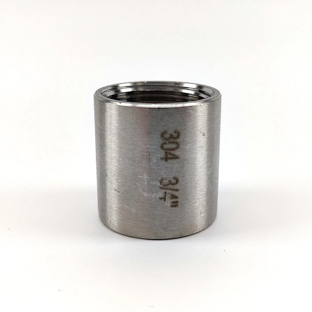 3/4 Inch BSP Stainless Internal Threaded Pipe Socket - Image 2
