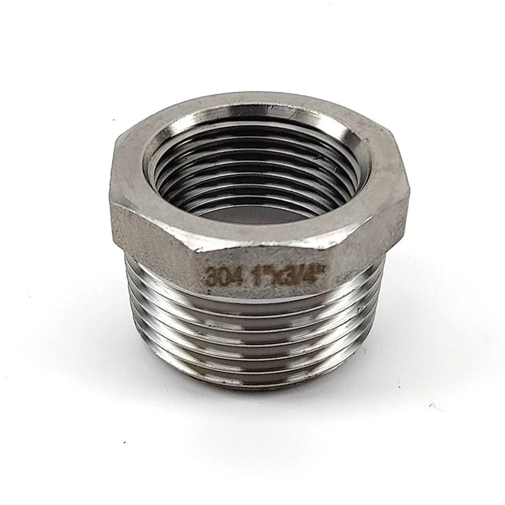 3/4 Inch Female X 1 Inch Male BSP Reducing Bush - Image 2