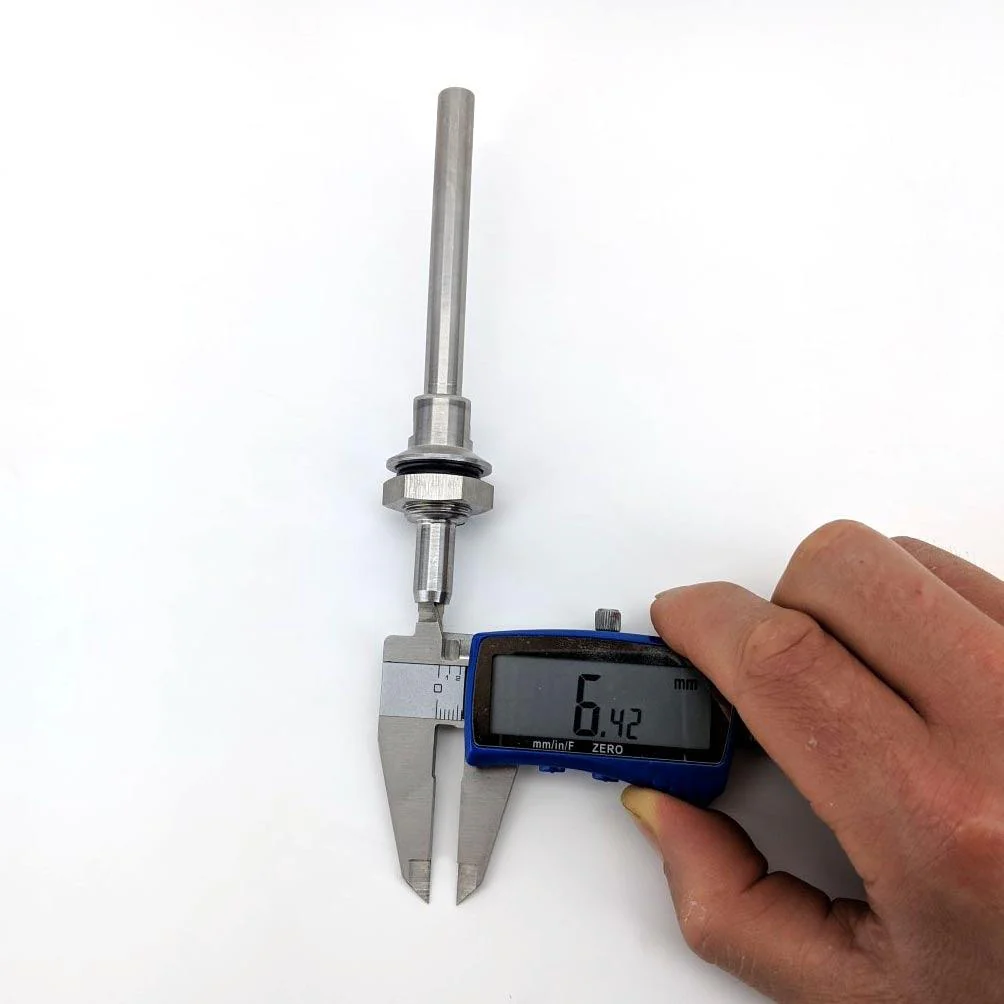 3/8' Thread Weldless Thermowell (takes 6.5mm Probe) 85mm long - Image 5