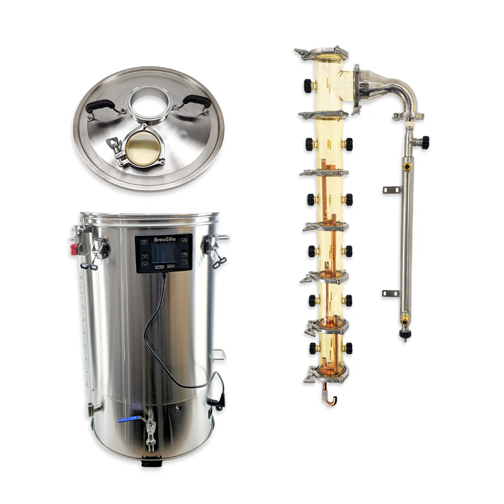 3'' PolyPhoenix WRB Copper Bubble Plate Still Builder - Image 9