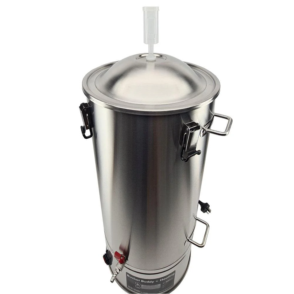 35L SS Bucket Buddy with Heating - Integrated 36 Watt Element 220-240V AC - Image 3
