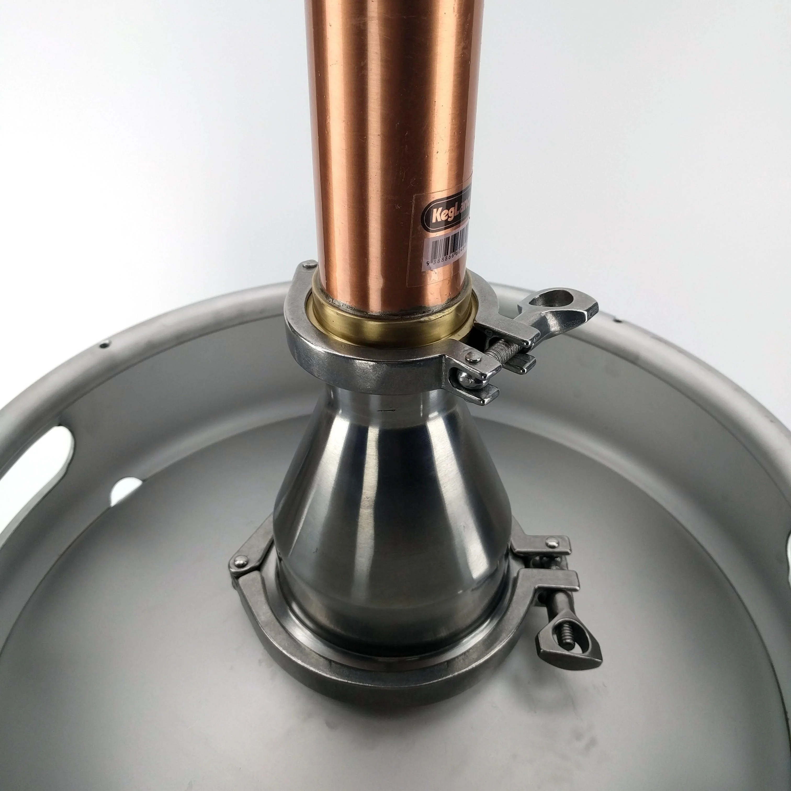 4 Inch to 2 Inch TC Concentric Reducer for Kegmenter - Still Attachment - Image 6