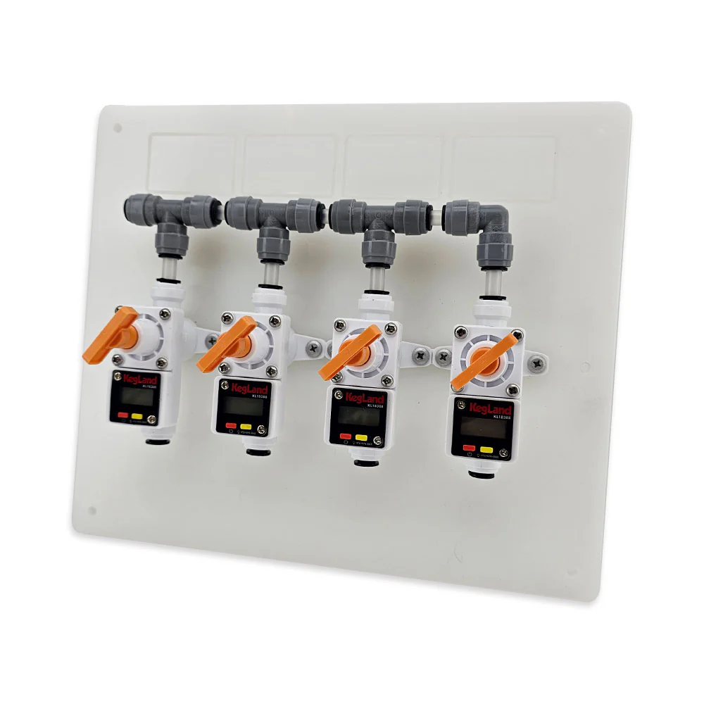 4 Way 8mm In-Line Regulator Manifold Board Builder - Image 2
