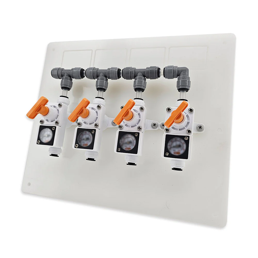 4 Way 8mm In-Line Regulator Manifold Board Builder - Image 3