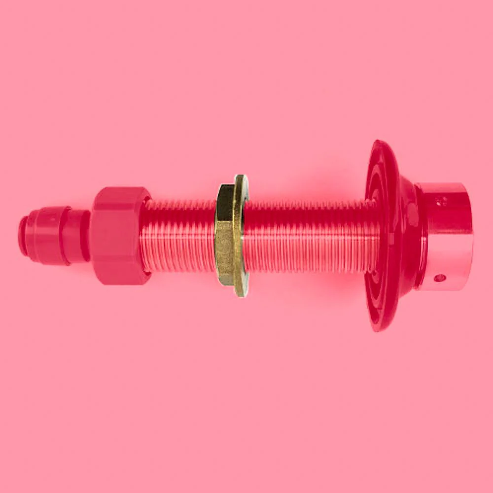 5/8 Flange Nut Brass - Image 2