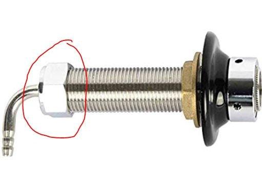 5/8 Hex Nut For Tap Shanks or Keg Couplers - Image 3