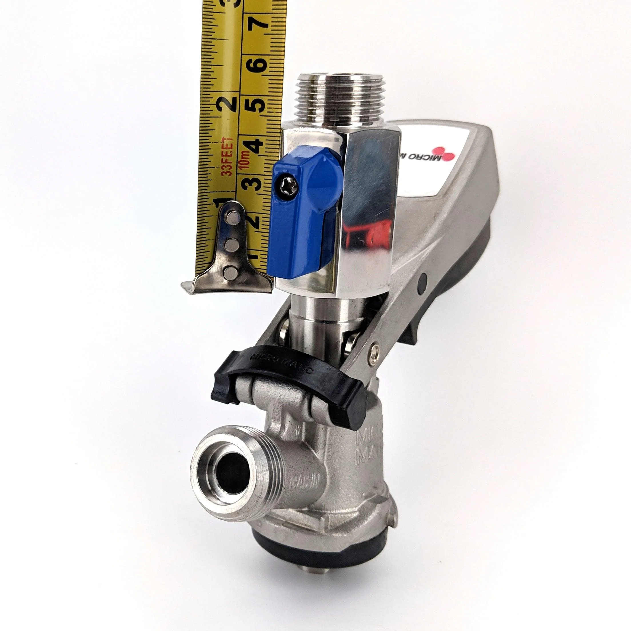 5/8 Stainless Ball Valve (Female x Male) for Keg Couplers - Image 11