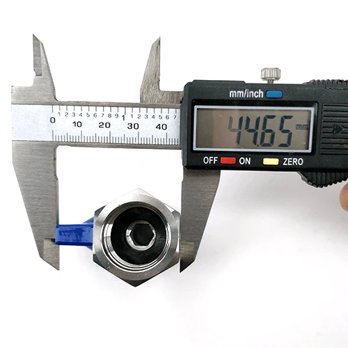 5/8 Stainless Ball Valve (Female x Male) for Keg Couplers - Image 7