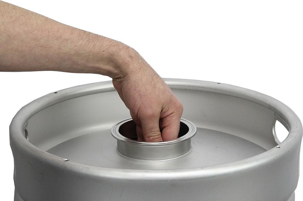 58L Kegmenter with 4 Inch TC Flat Lid and Airlock - Image 3