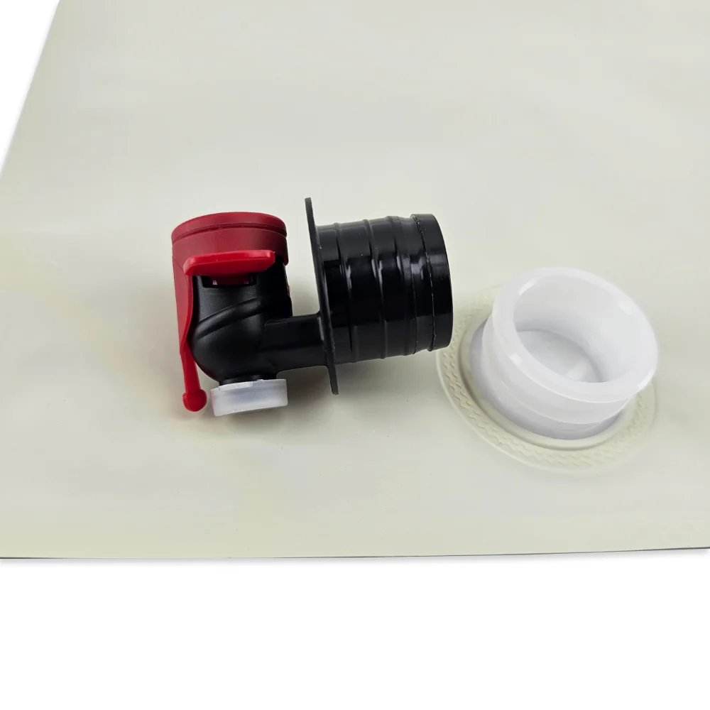 5L Blank Eggshell Stand Up Bladders with Tamper Sealed Tap (Pack of 5) - Image 6