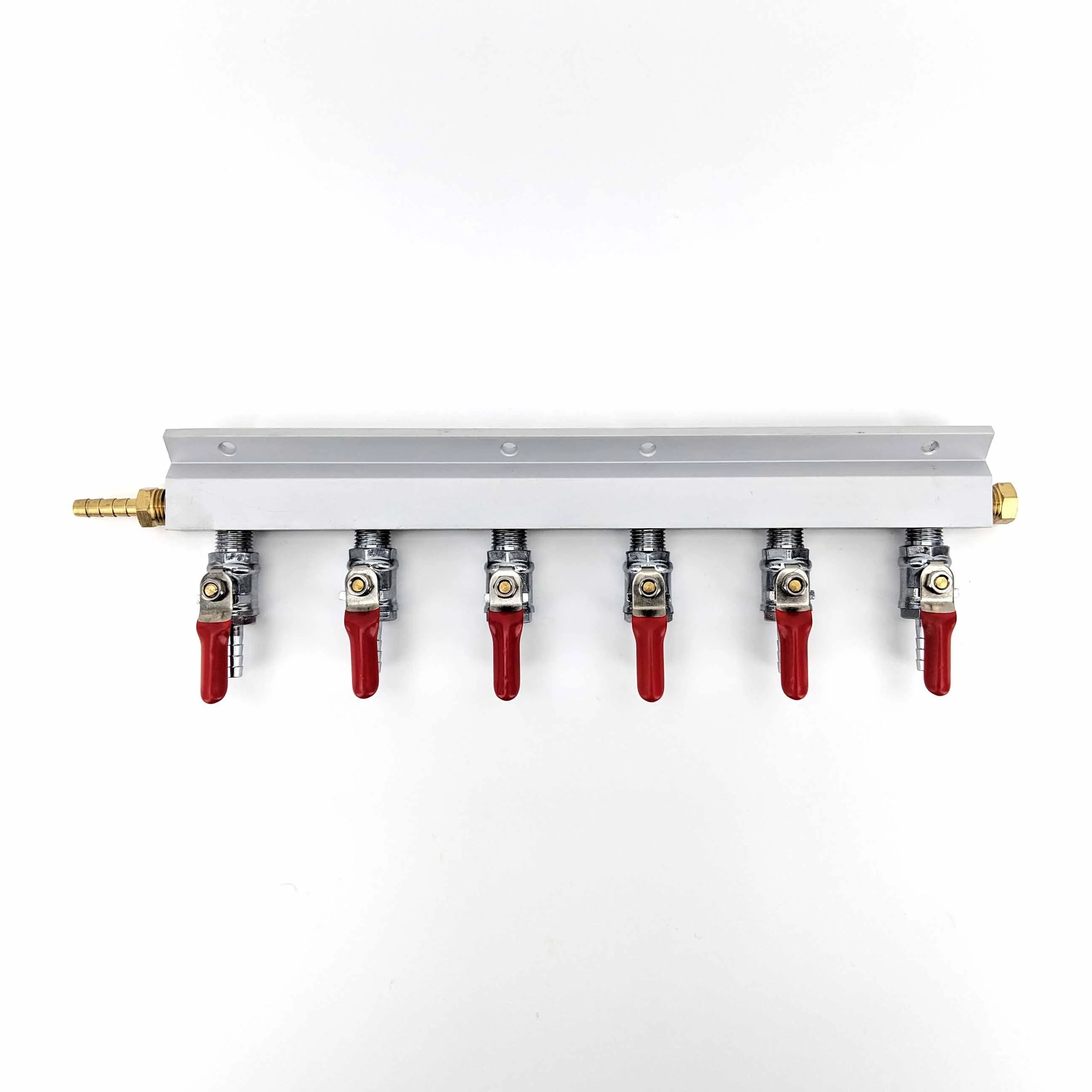 Gas Line Manifold Splitter 6 ways (1/4inch, 6mm Barb) - Image 2