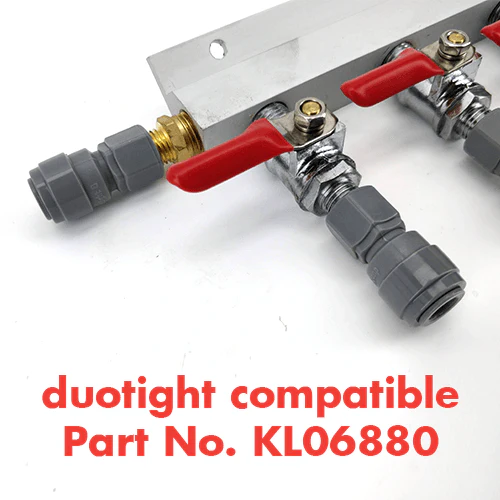 Gas Line Manifold Splitter 6 ways (MFL Thread) - Image 2