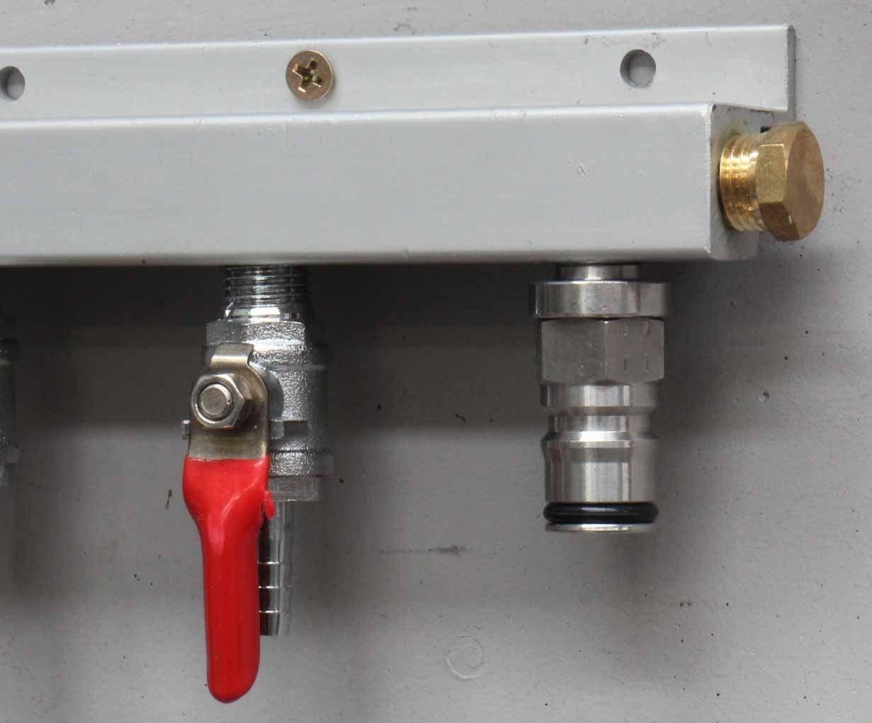 Gas Line Manifold Splitter 6 ways (MFL Thread) - Image 6