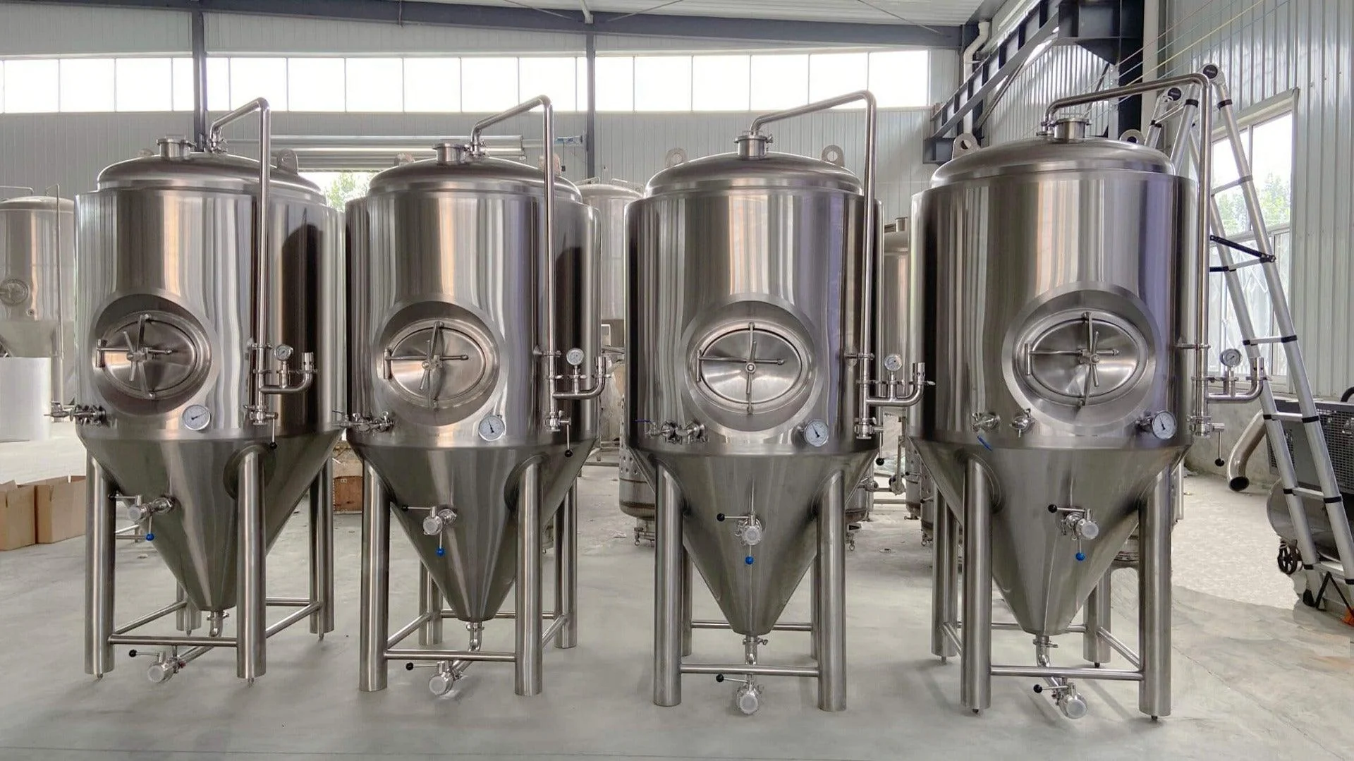 600L Conical Fermenter (pressurisable, jacketed) - Image 15