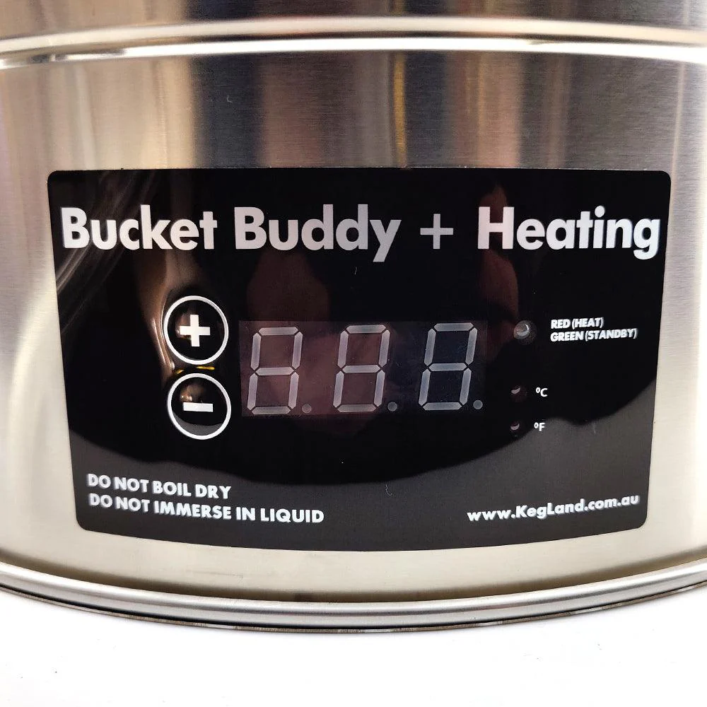 65L SS Bucket Buddy with Heating - Integrated 60watt Element 220-240V AC - Image 4