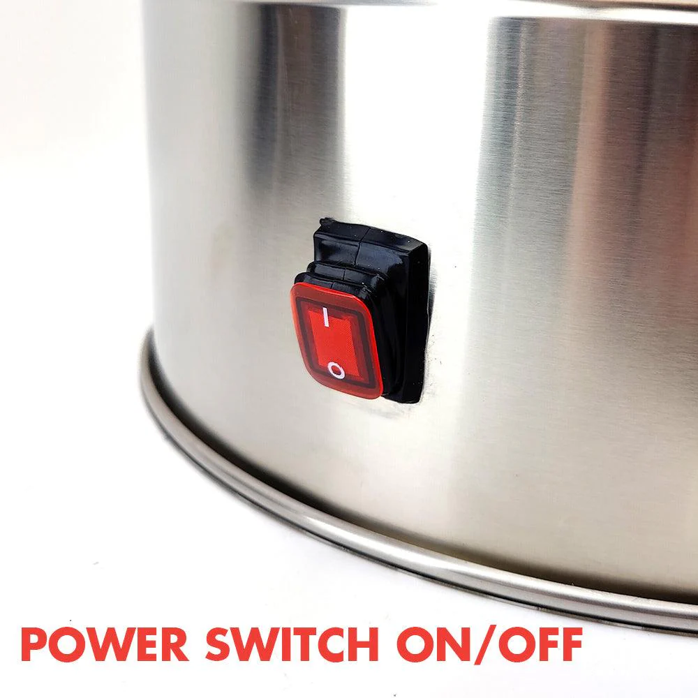 65L SS Bucket Buddy with Heating - Integrated 60watt Element 220-240V AC - Image 8