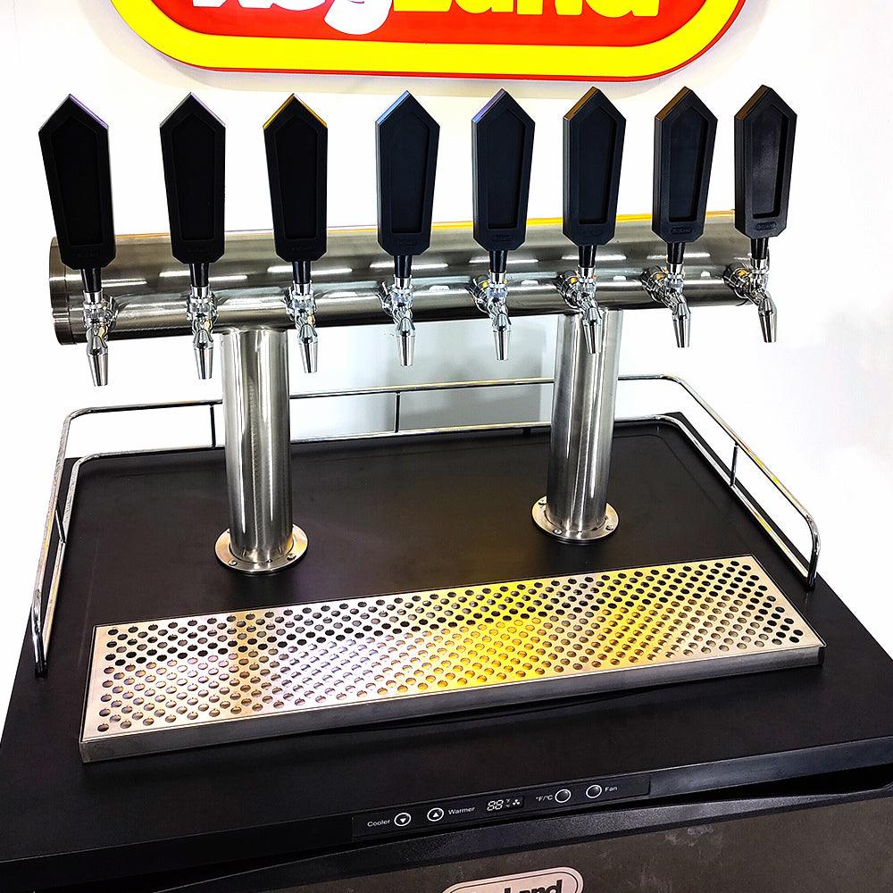 8 Tap TT Bar - Brushed Stainless Font Only (Including Screws x 8; Dust Covers x 2; Font Seals x 2) - Image 4