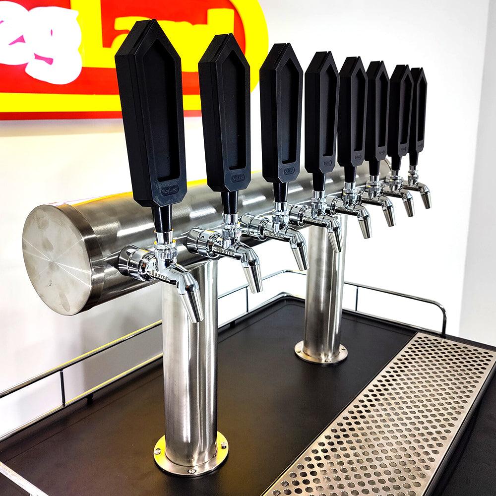 8 Tap TT Bar - Brushed Stainless Font Only (Including Screws x 8; Dust Covers x 2; Font Seals x 2) - Image 5
