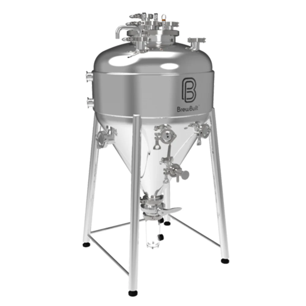 95L BrewBuilt X3 Uni Conical Fermenter - Jacketed Stainless Steel (25gal) - Complete Kit - Image 3