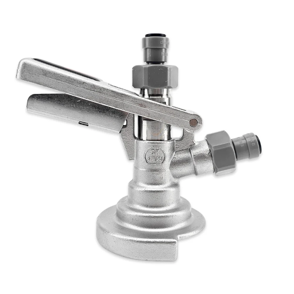 A-Type Keg Coupler All-SS with 8mm duotight Push-Fit - Image 3
