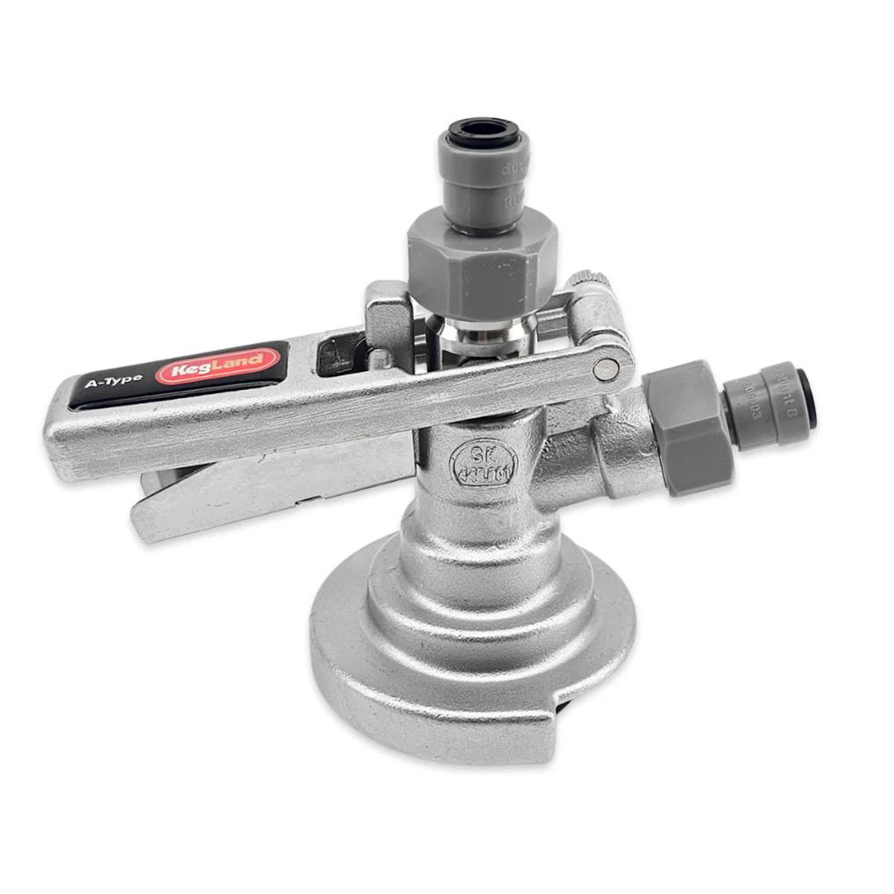A-Type Keg Coupler All-SS with 8mm duotight Push-Fit - Image 4