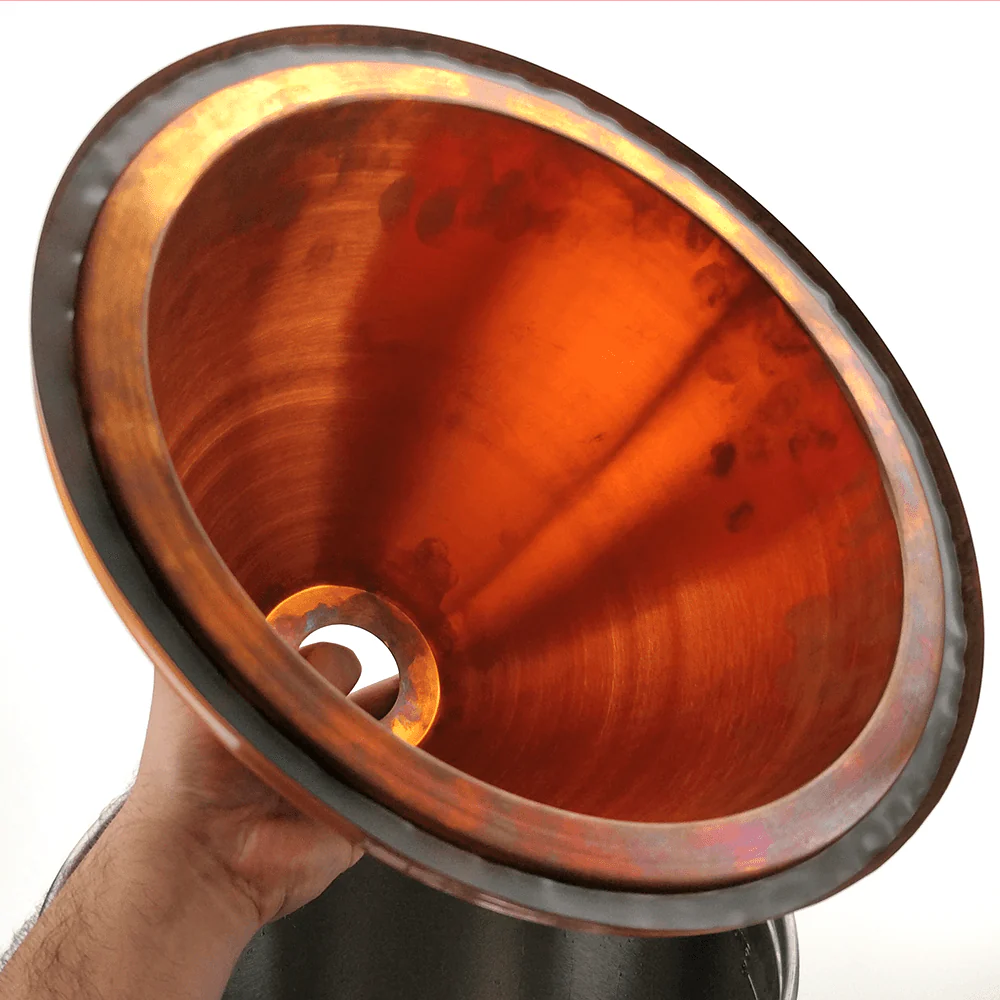 Distillation Copper Dome Lid for Robobrew/BrewZilla/Digiboiler (47mm Hole) - Image 4
