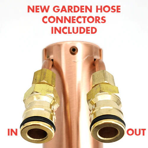 Gen2 - Alcoengine - Copper reflux Still with hose quick disconnects - Image 5