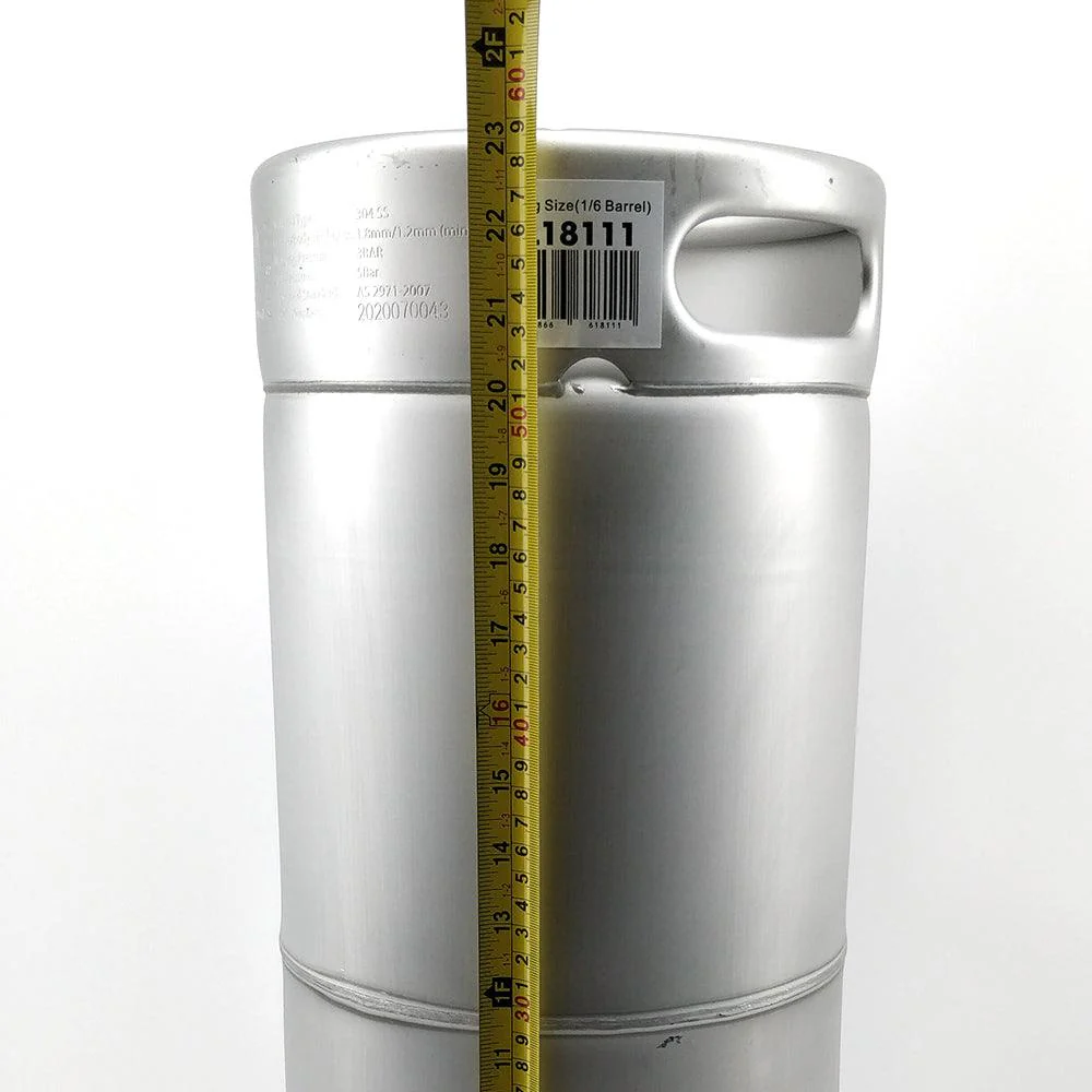 All Stainless 20L Keg (No Spear) US 1/6 Barrel - Image 2