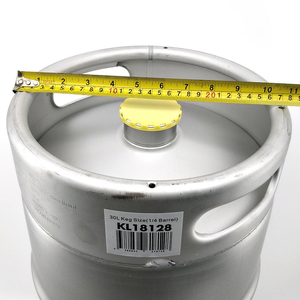 All Stainless 30L Keg (No Spear)US 1/4 Barrel - Image 3