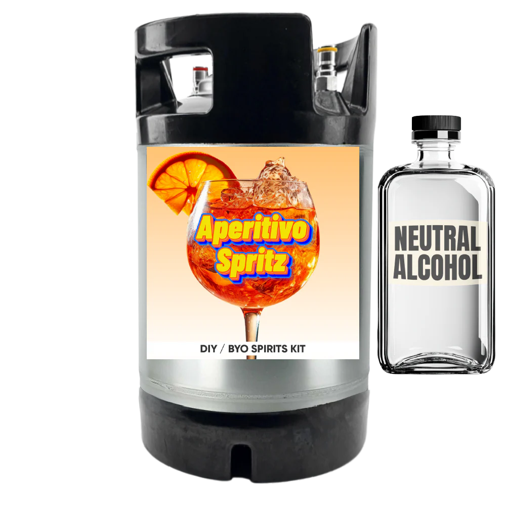 Aperitivo Spritz - Zero Sugar - DIY ~ BYO Spirits Keg Kit - Image 3