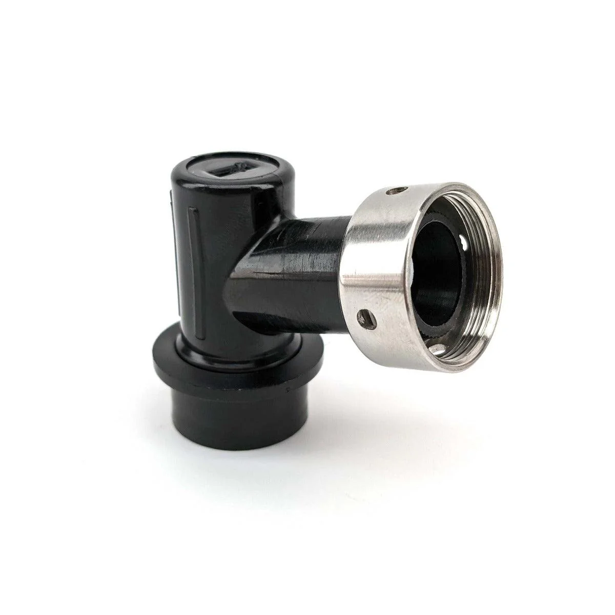 Ball Lock Disconnect (Black/Liquid) - With Integrated Tap Shank & Collar - Image 2