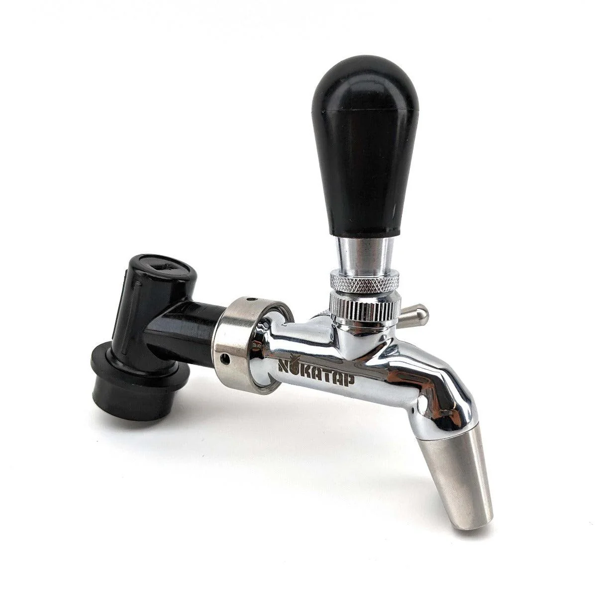 Ball Lock Disconnect (Black/Liquid) - With Integrated Tap Shank & Collar - Image 7